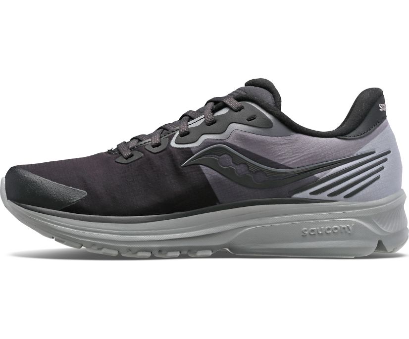 Saucony Ride 14 Runshield Women's Running Shoes Black / Grey | Canada 200KORI